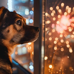 Helping dogs cope with fireworks