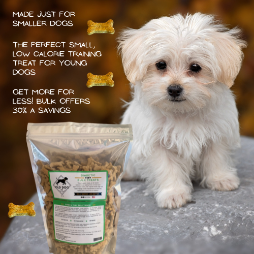 Bulk Diabetic TINY Dog Treats lb Bag Old Dog Cookie Company