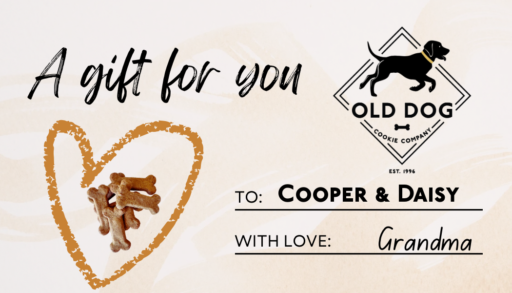 Old Dog Cookie Company eGift Card