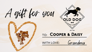 Old Dog Cookie Company eGift Card