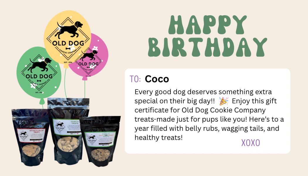 Old Dog Cookie Company eGift Card