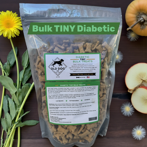 Bulk Diabetic TINY Dog Treats - 2 lb Bag