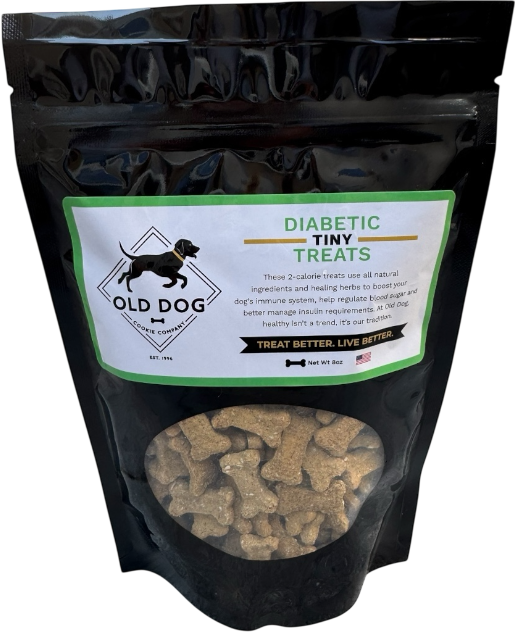 8 oz bag Diabetic TINY Dog Treats