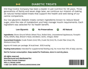 10 oz bag Diabetic Dog Treats