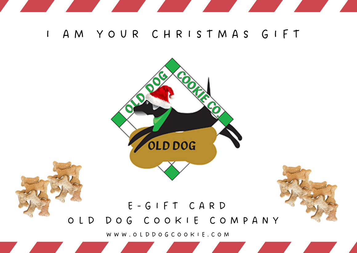 Old Dog Cookie Company eGift Card - HOLIDAY